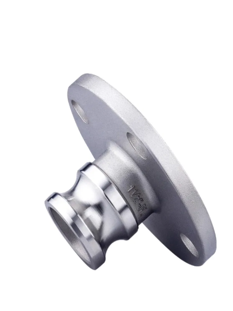 304 stainless steel quick coupling F-type with flange adapter