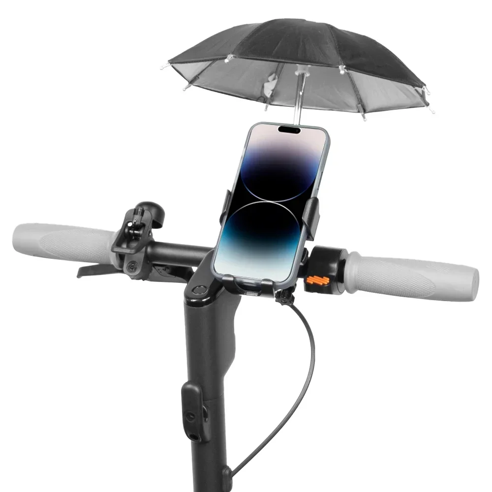 Universal Phone Holder for Xiaomi M365 PRO Mi3 for Ninebot F20 F30 Electric Scooter Mini Sunshade Umbrella Decoration Bracket