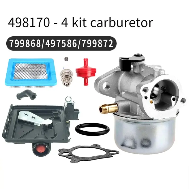 AASS-Carburetor Filter 799868 For Briggs& Stratton 498170 799872 694202 497586 498254 790821 For Small Engines