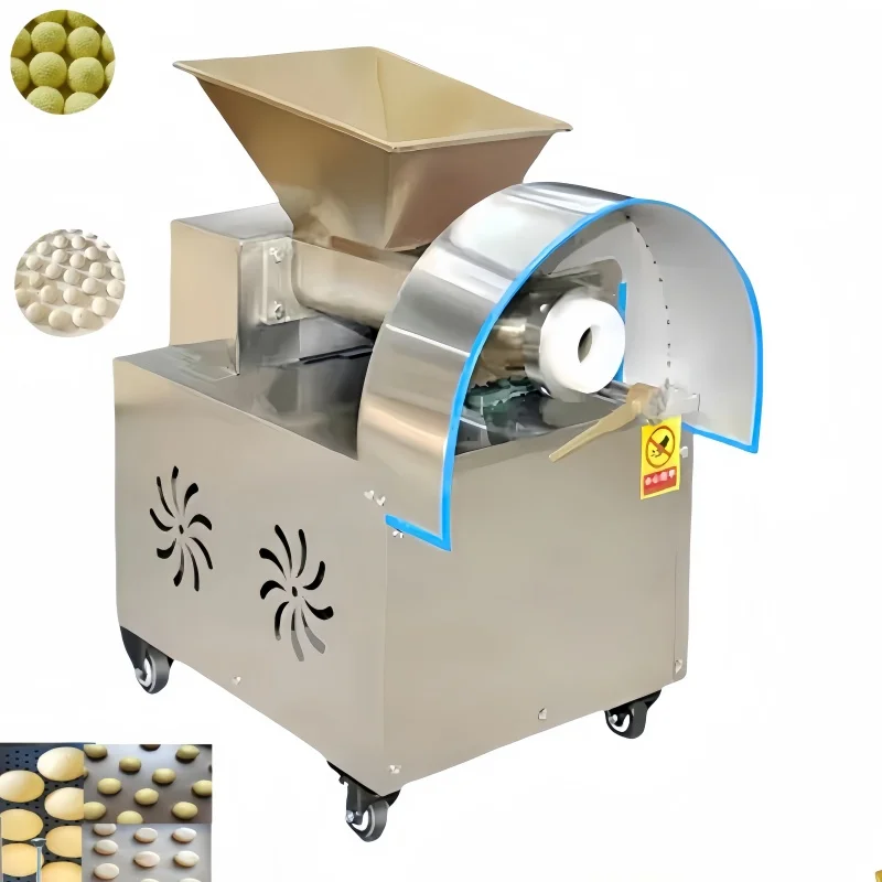 ماكينة تقسيم عجين الخبز الكهربائية التجارية الأوتوماتيكية لقطع العجين مع قاطع 110/220 فولت