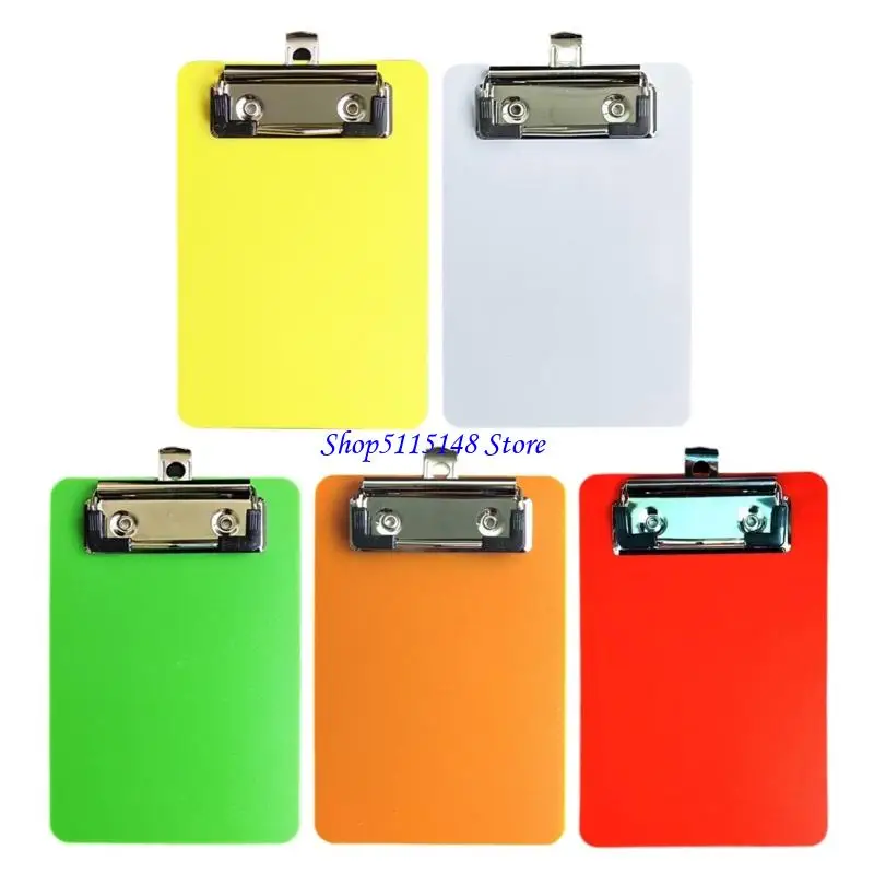 F3MA 2 PCS Tài liệu Clipboard Nho nhỏ Viết bảng Nhựa