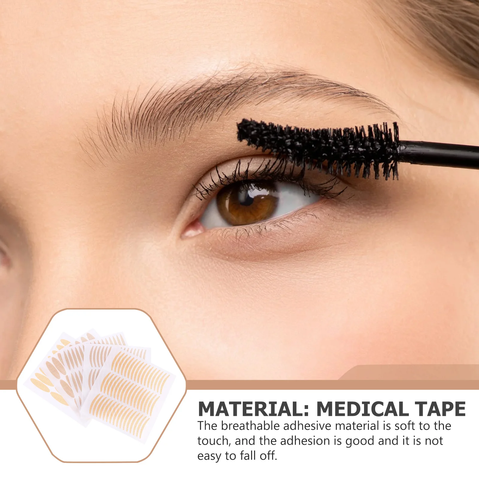 

50 Sheet Double Eyelid Tape Invisible Breathable Eyelid Stickers for Natural Eye Lift Makeup Supplies Invisible Eye Sticker