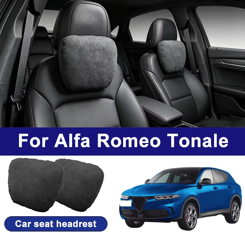

For Alfa Romeo Tonale car headrests, soft universal adjustable car seat pillows, car neck pillow cushions, car accessories