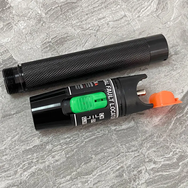 

30KM VFL Light Pen Optic Light Source Fiber Cable Tester 30mW Visual Fault Locator 650+10nm Wavelength FC,SC,ST Universal (1PCS)