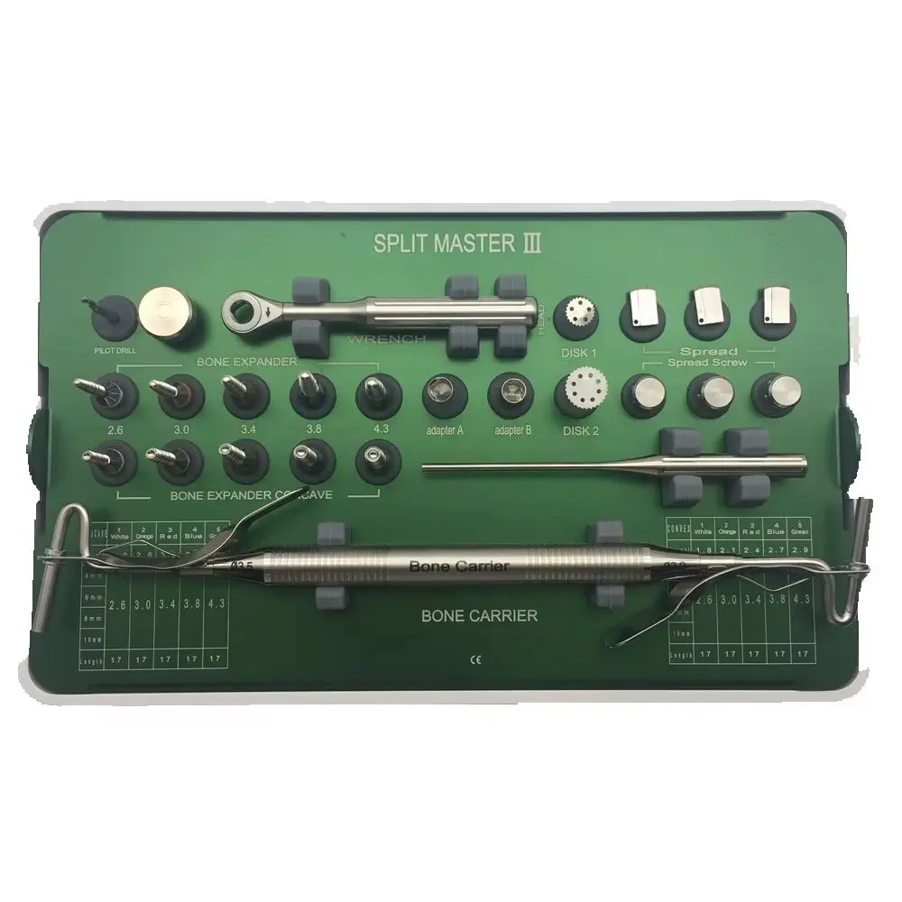 Original Korea SSM-03 Dental Implant Instrument Kit Split Mater III Universal Bone Splitting & Expansion Kit