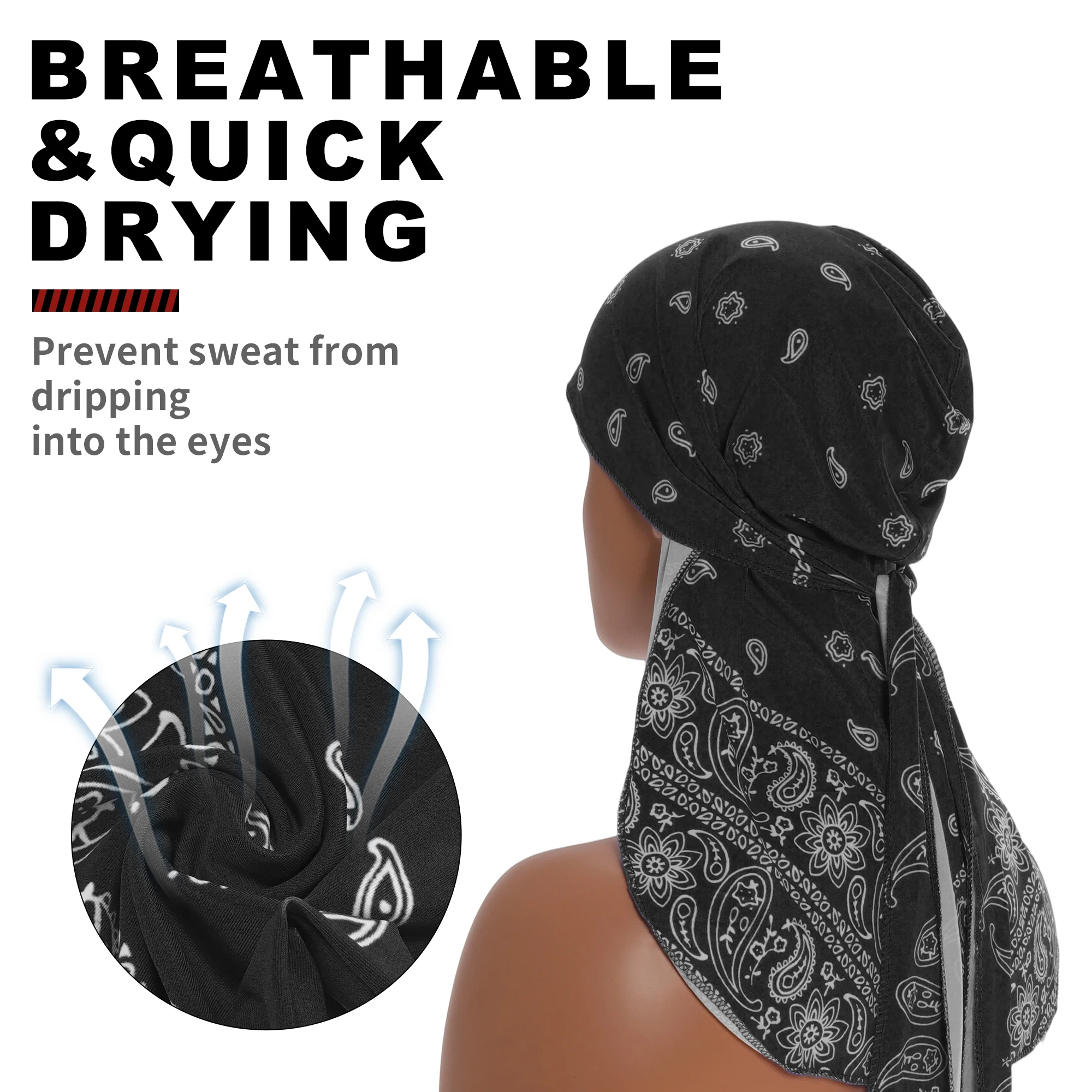 X Autohaux وشاح رأس للدراجات ا - مراجعة Bandana Doo Rag وسعره