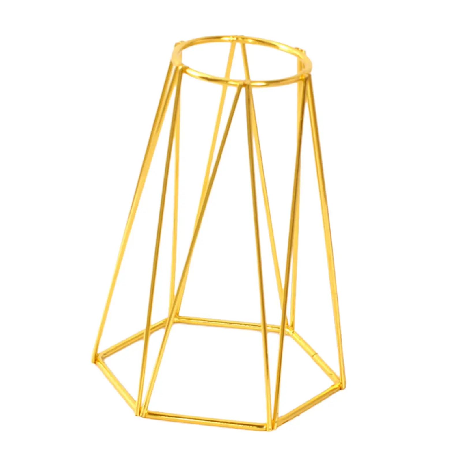 Wedding Flower Stand Geometric Display Stands Flower Floor Holders for Anniversary Reception Engagement Celebration Decoration