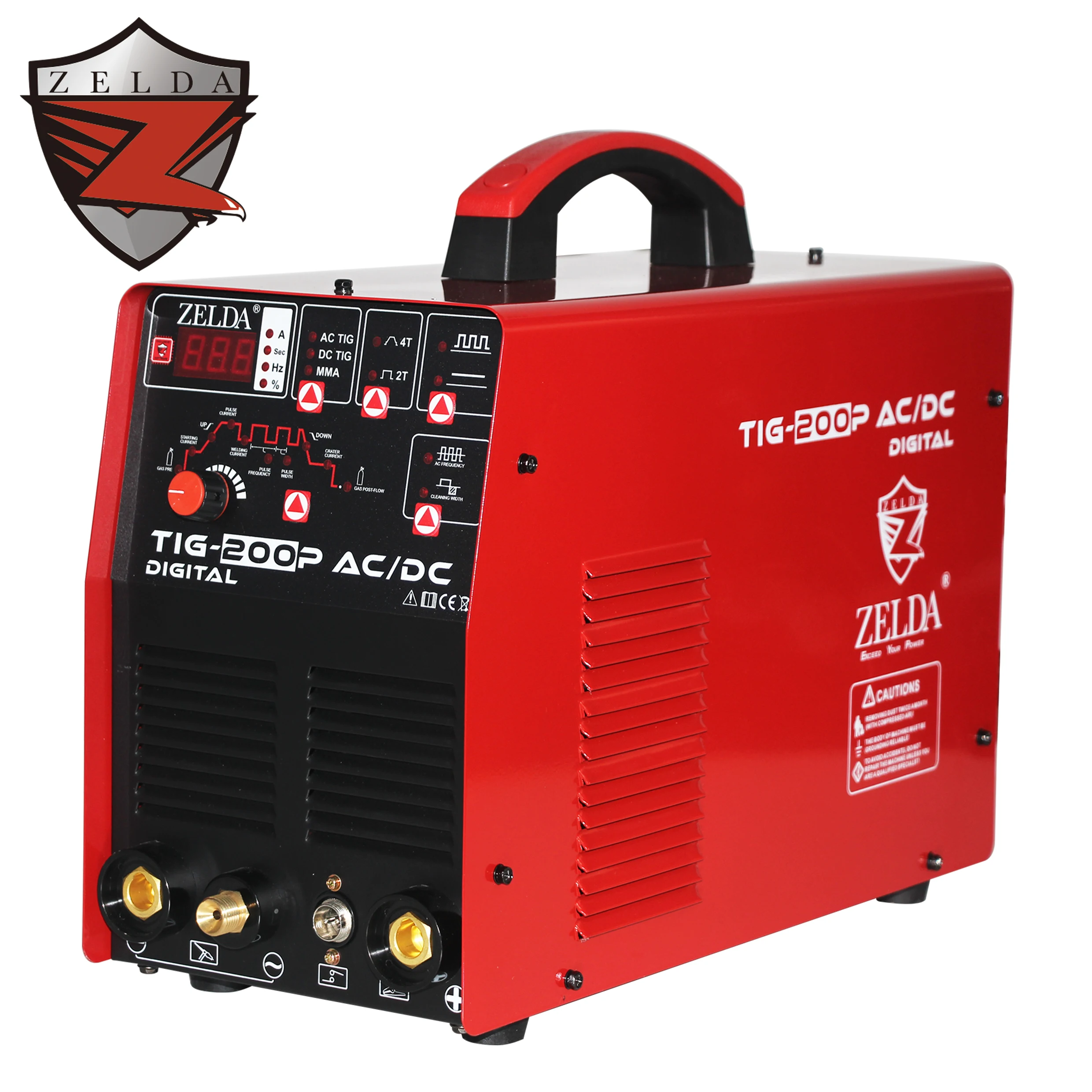 

Zelda Tig Soldadora TIG AC DC Welding Machine Plastic Welder For Aluminum