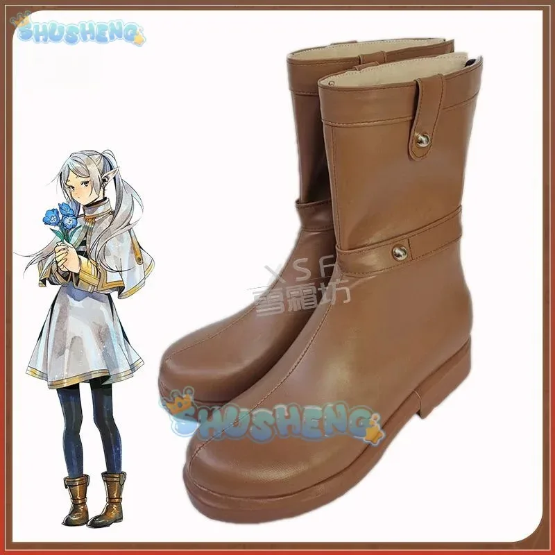 sisi 2233Frieren no Funeral Cos Frieren Cosplay Anime personagem adereço sapatos