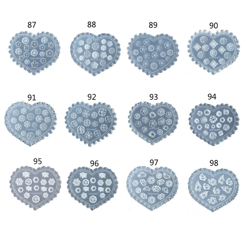 

Инструменты для акрилового геля, смоляная форма, мини-размер, силиконовая форма для дизайна ногтей, цветок, звезда, цветочный