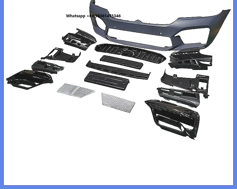 Für 5er Serie G30 G38 LCI 2021+ Upgrade, Karosserie-Kit M5-Stil Frontstoßstange
