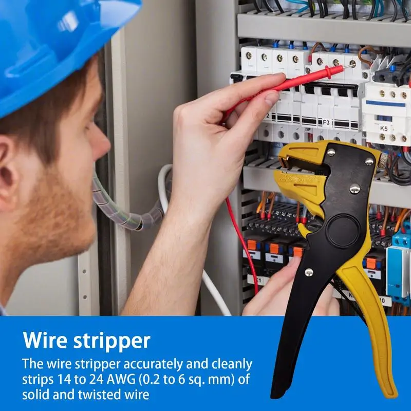 

Автоматический инструмент для зачистки проводов 2 в 1, регулируемый Профессиональный инструмент для зачистки электрических кабелей