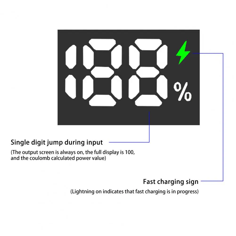 Practical with Strong Flashlight Power Bank Shell Welding-free 6 X 18650 Battery Charger Case DIY Box Fast Charging