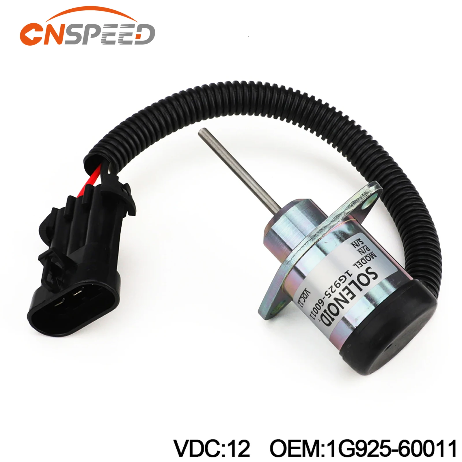 

Fuel Shut off Solenoid For Bobcat 6691498 325 328 329 331 334 335 337 341 425 428 1503ES-12A5UC4S