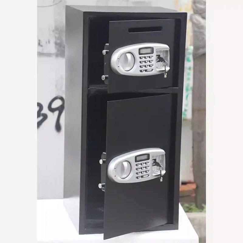 Double layer confidentiality cabinet, electronic password, all steel office documents, safe deposit box, anti-theft