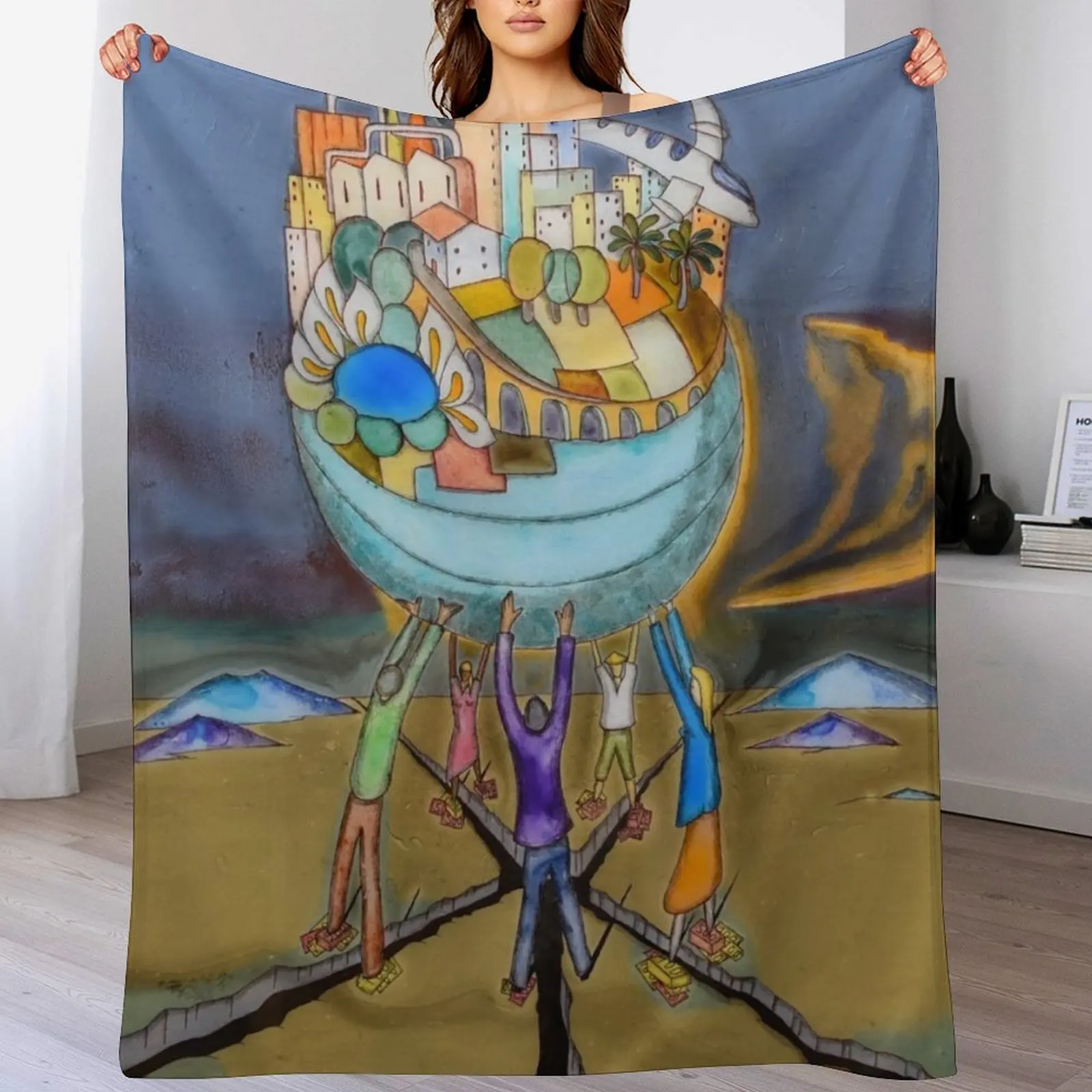 

Balancing act future Throw Blanket Bed covers Bed linens Blankets Sofas Of Decoration Thins Blankets