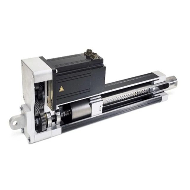 Fast Speed Heavy Loading Servo Motor Controller Max 1000mm Stroke Length Servo Linear Motor Chinese Brands Electric Cylinders