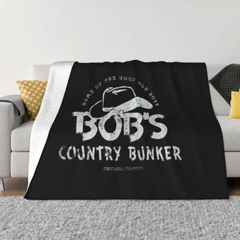 Bob's Country Bunker - Blues Brothers, 침낭 캠핑 침대 린넨, 장식 던지기 담요