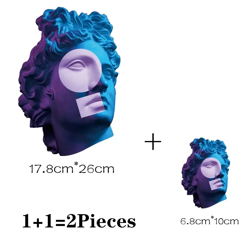 تماثيل الرجعية ديفيد الحرارية لاصق الحديد على بقع منصهر الكي للملابس نقل الحرارة الحرارية تي شيرت ملصق مخصص #4