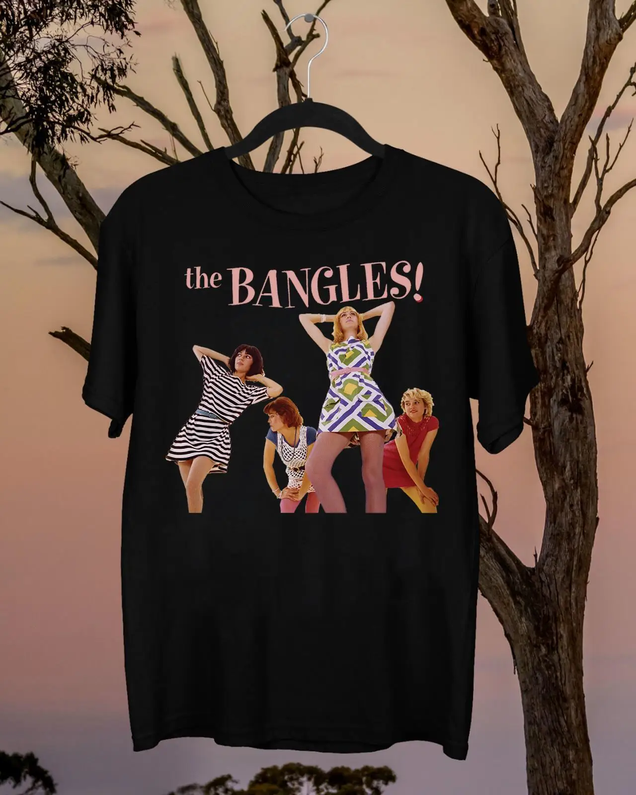 The Bangles Member T Shirt Black All Size S-3XL Fast shipping