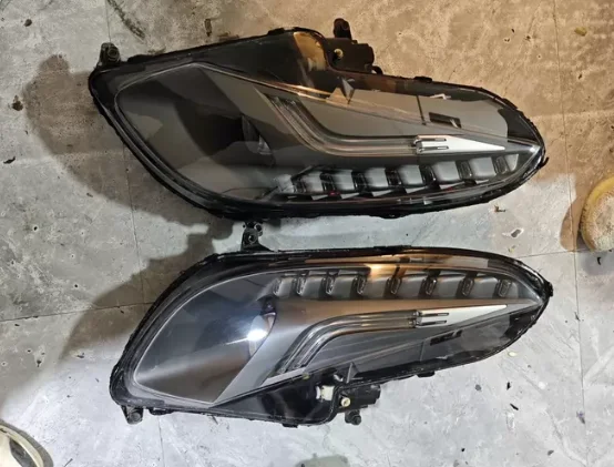 For Ferrari F12 Headlights Used High Transparency Excellent Lighting Effect Lens Color Removed Vehicle Original Used