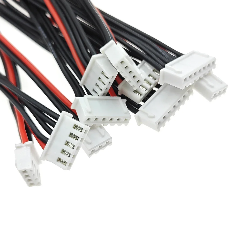 5PCS 3239-22AWG JST-XH 1S/2S/3S/4S/5S/6S 5-20cm Extension Charging Cable For RC LiPo Battery Charger Lead Cord