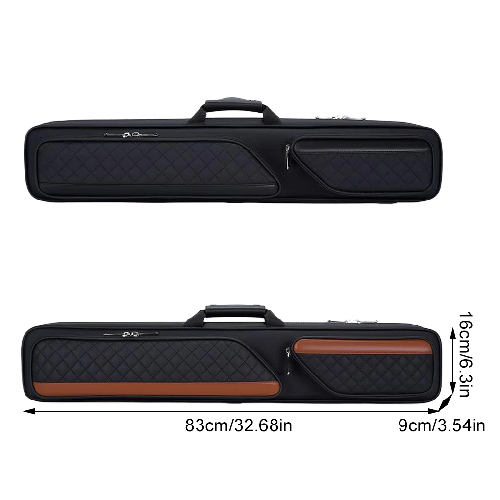 حافظة حمام السباحة خفيفة الوزن مع بطانة مخملية لمقاومة للخدش ومتينة باللون البني الداكن