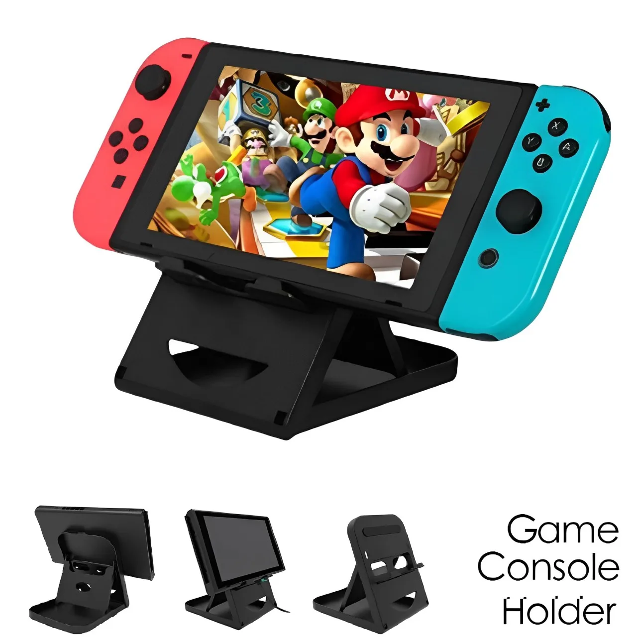 Lightweight Gaming Bracket Multi-angle Non-slip Compact Portable Stand Ergonomic Console Holder for Home Use