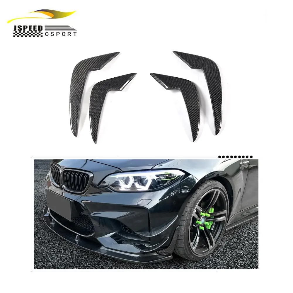 

Suitable for Carbon fiber front bumper flippers Suitable for the BMW F87 2016-2017