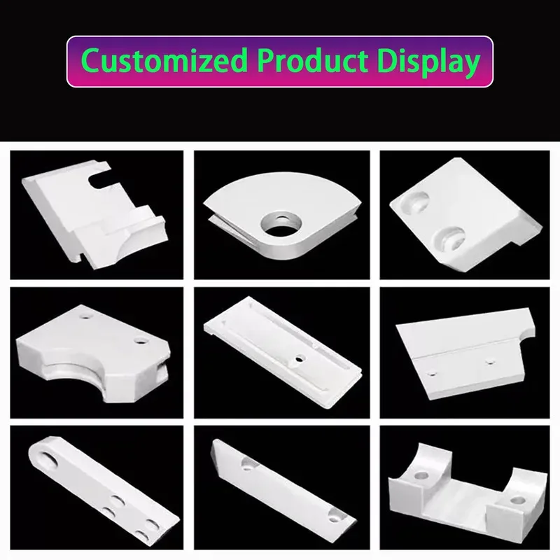 White PTFE Sealing Gasket Circular Plate Thk 3mm Dia 45-378mm Anti-Corrosion Machining Material