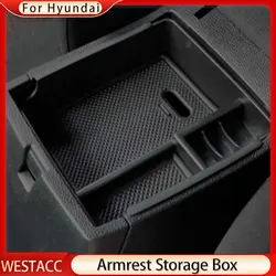 Car Armrest Box Storage for Hyundai IX25 Creta 2015 2016 2017 2018 Central Console Tray Container Organizer Accessories