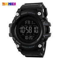 SKMEI 1384 Reloj electrónico deportivo resistente al agua para hombres relojes de pulsera digitales militares para hombres Reloj a prueba de golpes 1358 Reloj Masculino