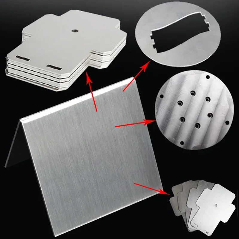 

304 Stainless Steel Plate 100x1000 100x300 100x200 100x100mm Square Sheet Corrosion Resistance Metal Board Thickness 0 9-2mm