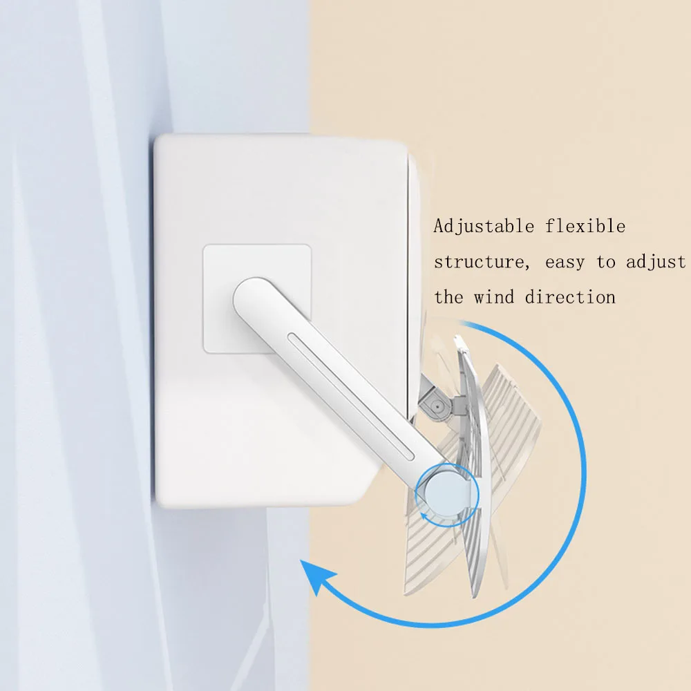Air Conditioning Wind Deflector Adjustable Anti-direct Angle Cover Air Conditioning Windshield Baffle Outlet Anti Direct Blowing