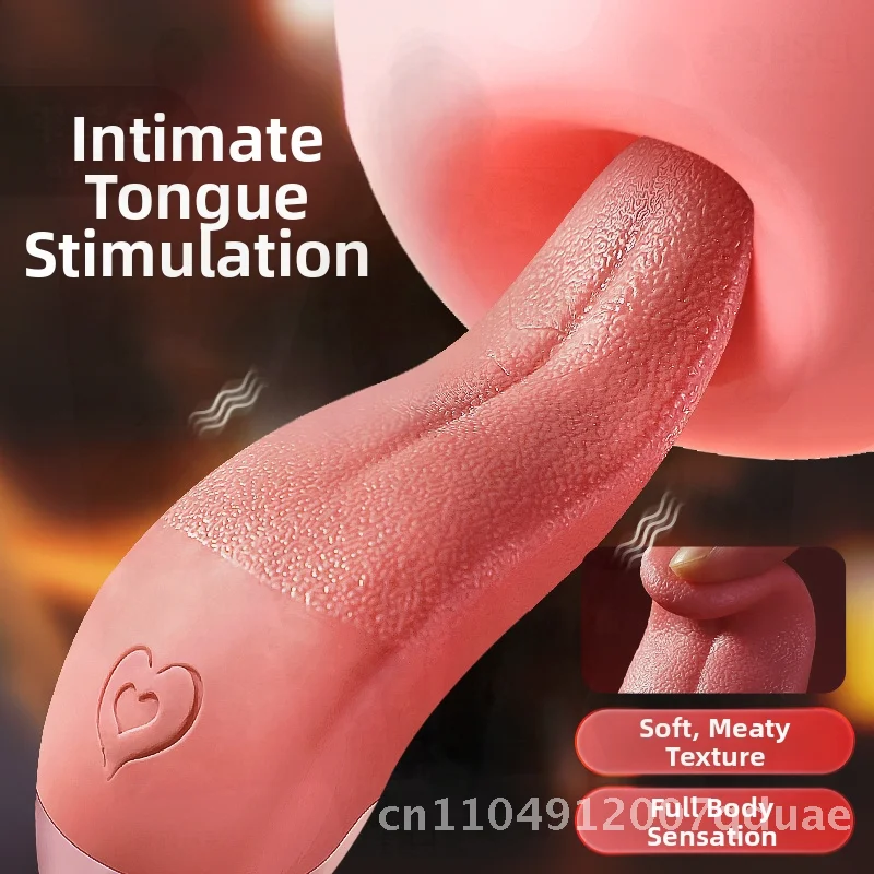 ماكو دريم ماجيك اللسان الهزاز الوردي ABS PTE مطلي الإناث الكبار مدلك مع زر التحكم 160 لكل صندوق #3
