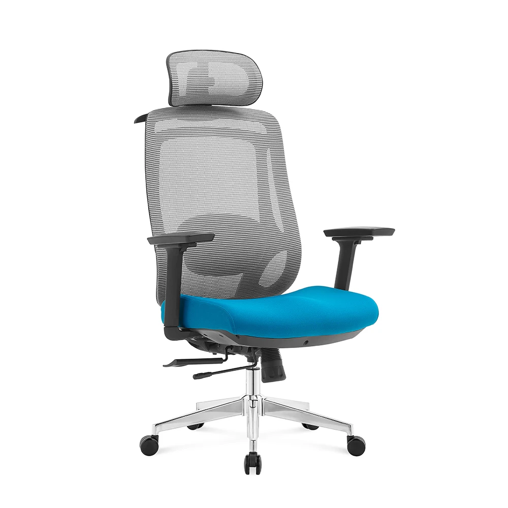 

Ergonomic High Back Office Chair Mesh Swivel Home Desk Chair for Office With 2D Lumbar Support Commercial Furniture