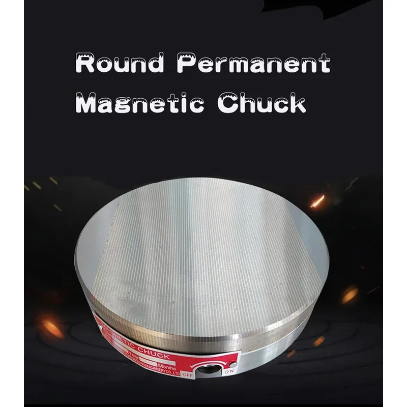 Internal And External Cylindrical Grinding Table, Lathe Magn Permanent Magnetic Chuck, Round Powerful Disk