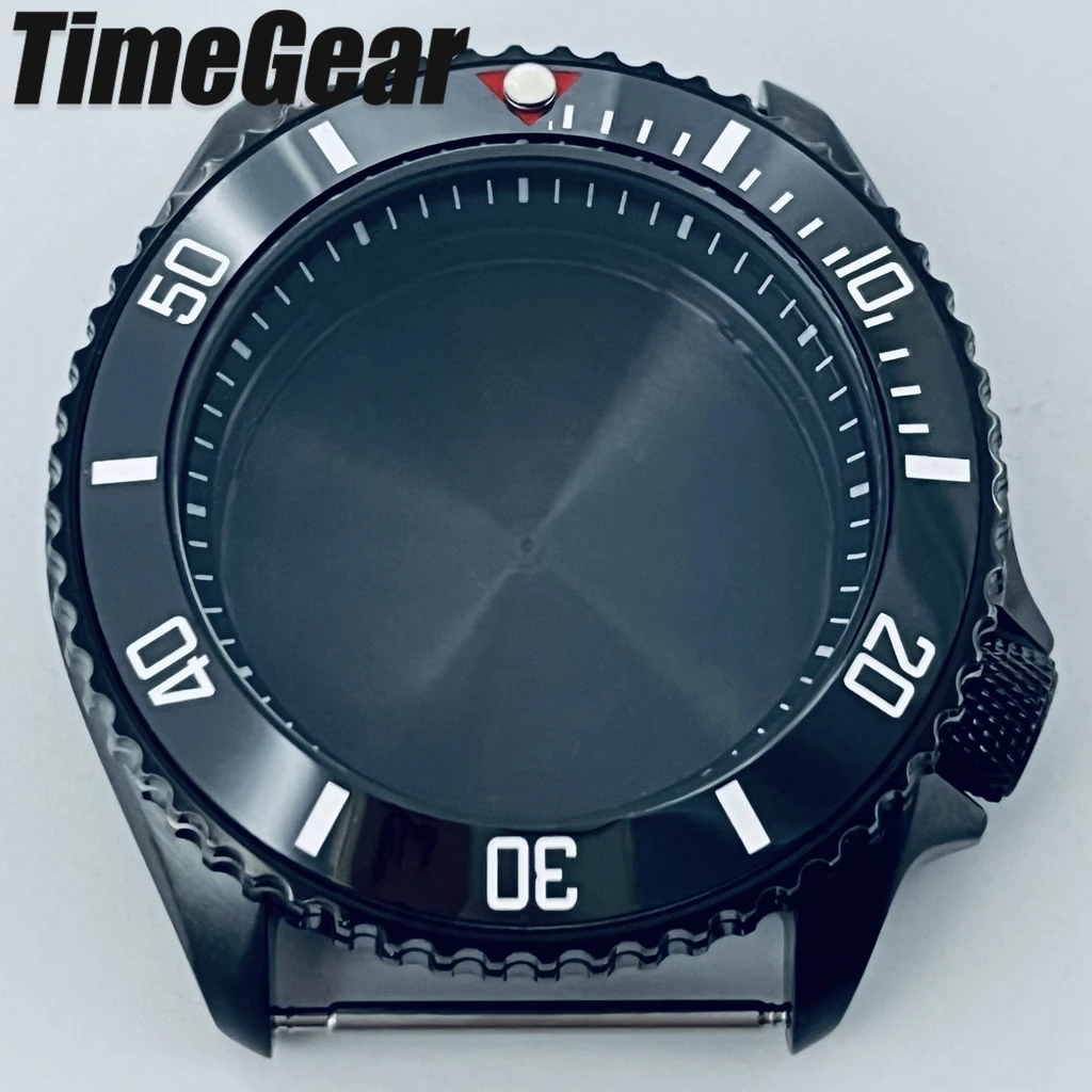 

Skx007 Men's Black PVD Watch Case 42mm Fit NH34 NH35 NH36 NH38 NH72 Automatic Movement NH35 Dive Watch Accessories