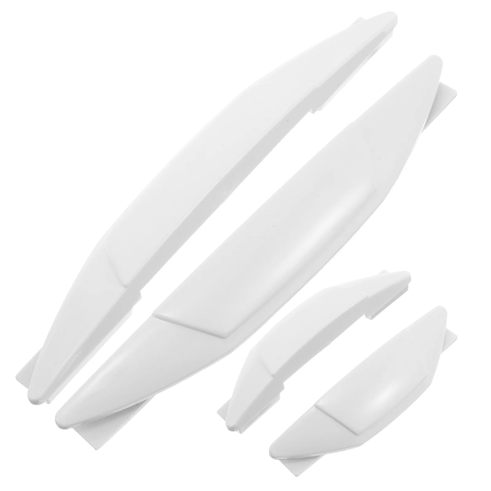 

4pcs Car Door Edge Protector Strip Universal Fit Durable Pvc Anti-Scratch Guard For Vehicles Home Garage Parking Pillars Door