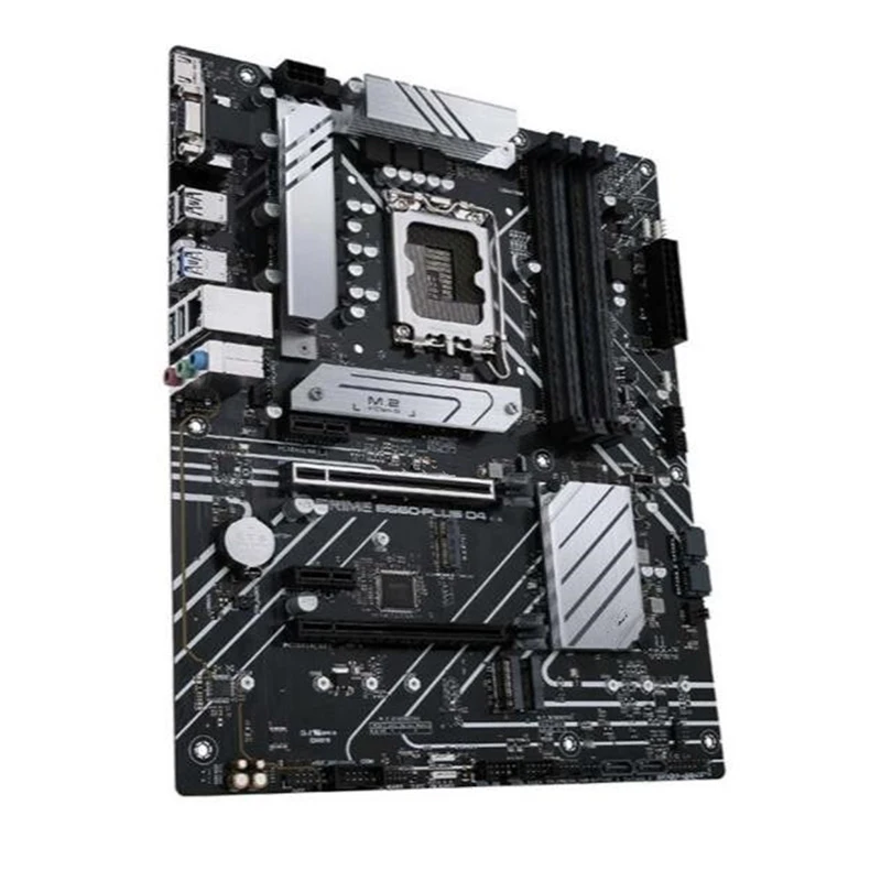 Para intel b660 prime B660-PLUS d4 placa-mãe usado original 1700 lga1700 ddr4 128gb m.2 sata3 desktop mainboard