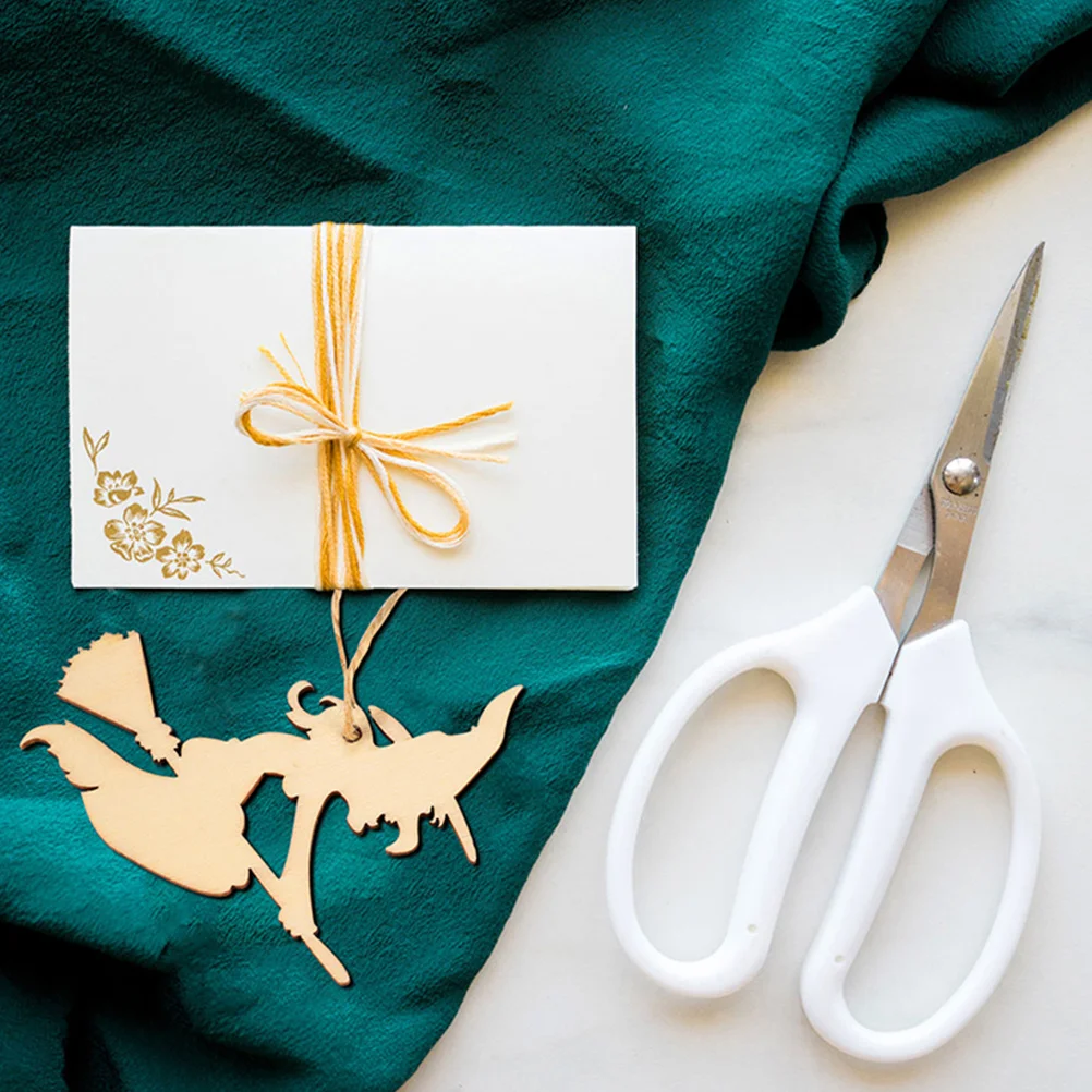 

40pcs Wooden Chips Hanging Decor Unfinished Wood Slices For Diy Graffiti Craft Halloween Party Decoration Props Pendant