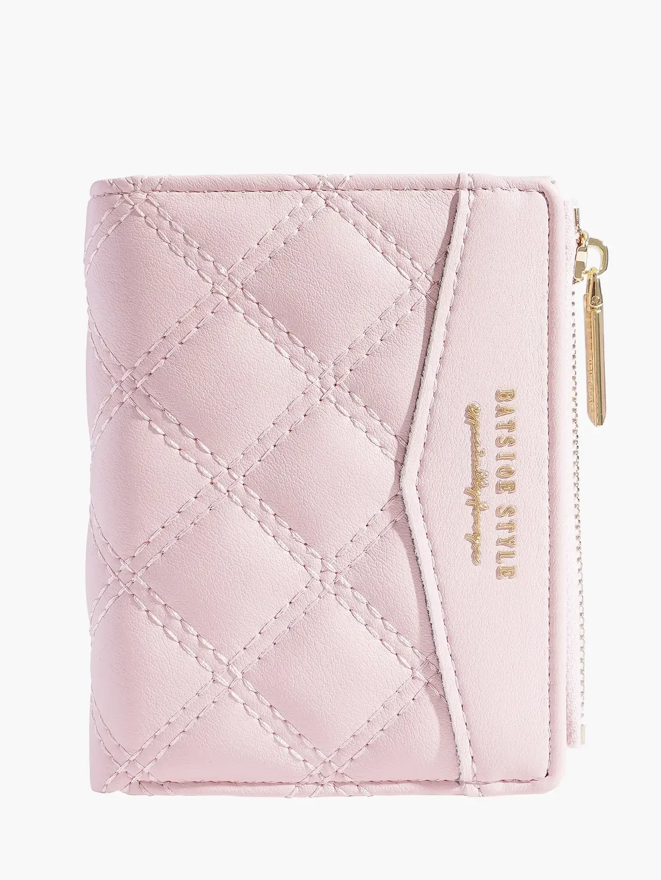 

BATSIOE 2026 Short Women's Wallet With Embroidery, TPU Connection, Student Card Holder, Coin Purse, Minimalist Handbag, Card Cas