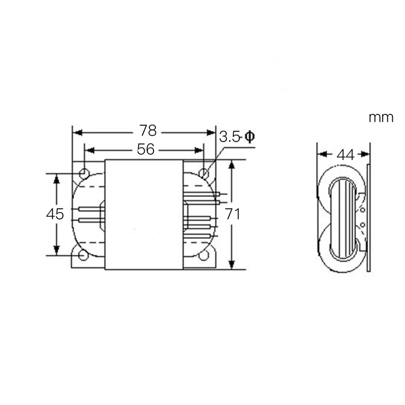 MOFI-30VA-transformador Dual de núcleo R, 15V, 0-15VAC,0-15VAC