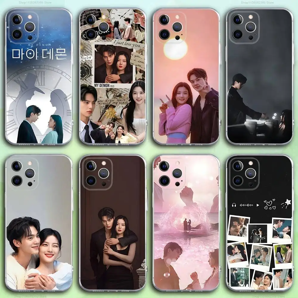 

My D-Demon Kdrama Phone Case For iPhone 17,16,15,14,13,12,11 Pro,Max,Plus,X,XS,XR,SE4,E Mini Transparent Soft Cover