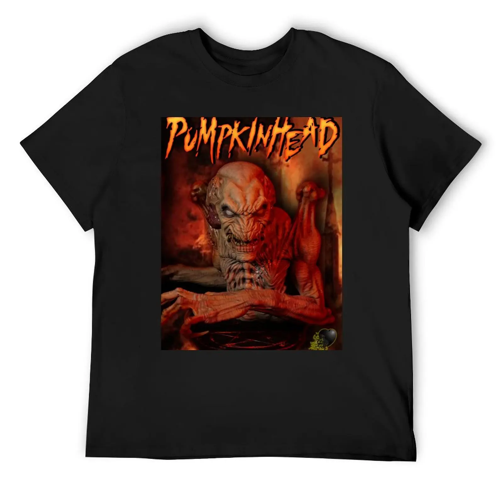 

Pumpkinhead w/ Logo T-Shirt Louboutins T-shirts oversize cute clothes plain black t shirts men