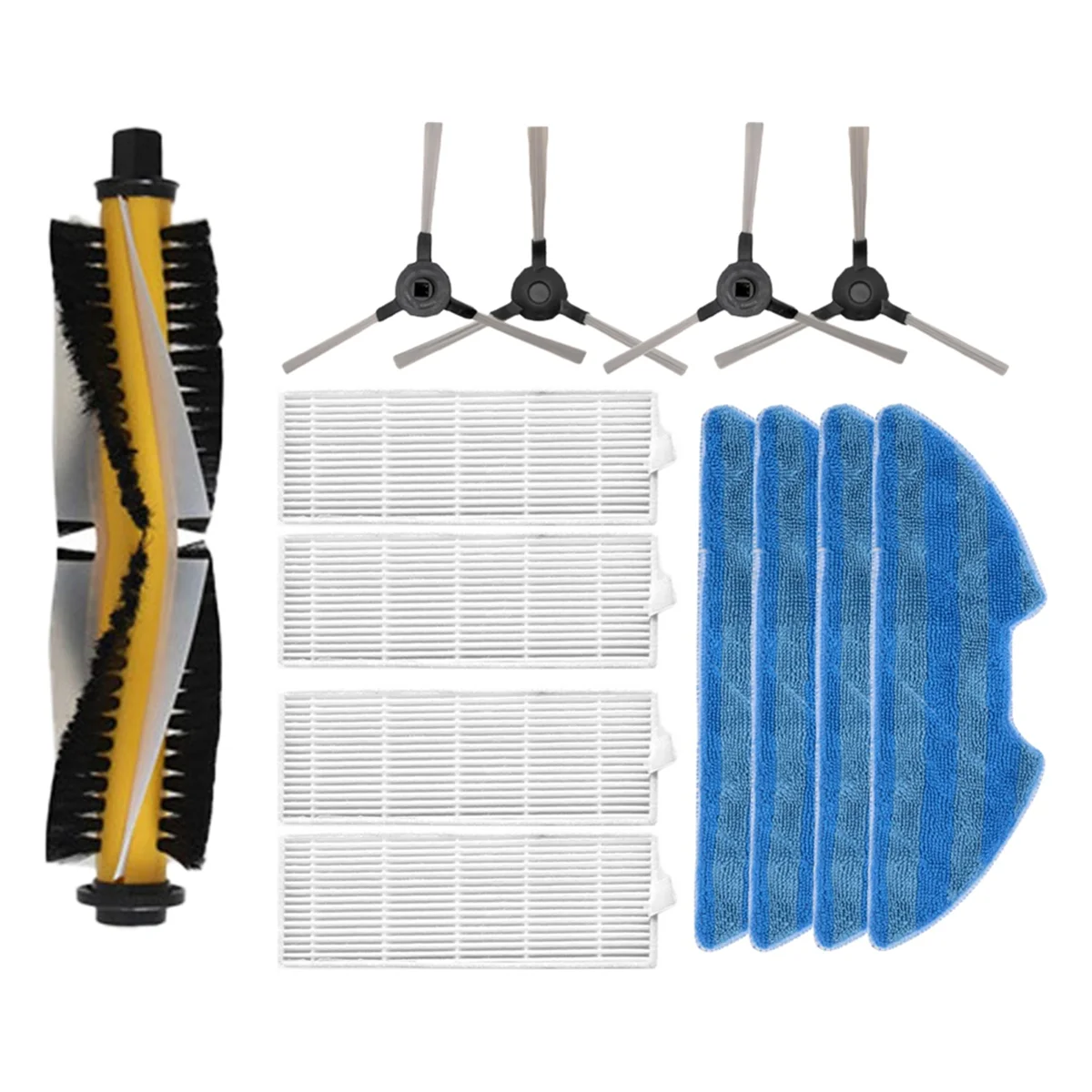 

Hot sale For ICLEBO G5 Kitfort KT-552 KT-566 Replacement Main Side Brush HEPA Filter Mop Pads Spare Parts Accessories