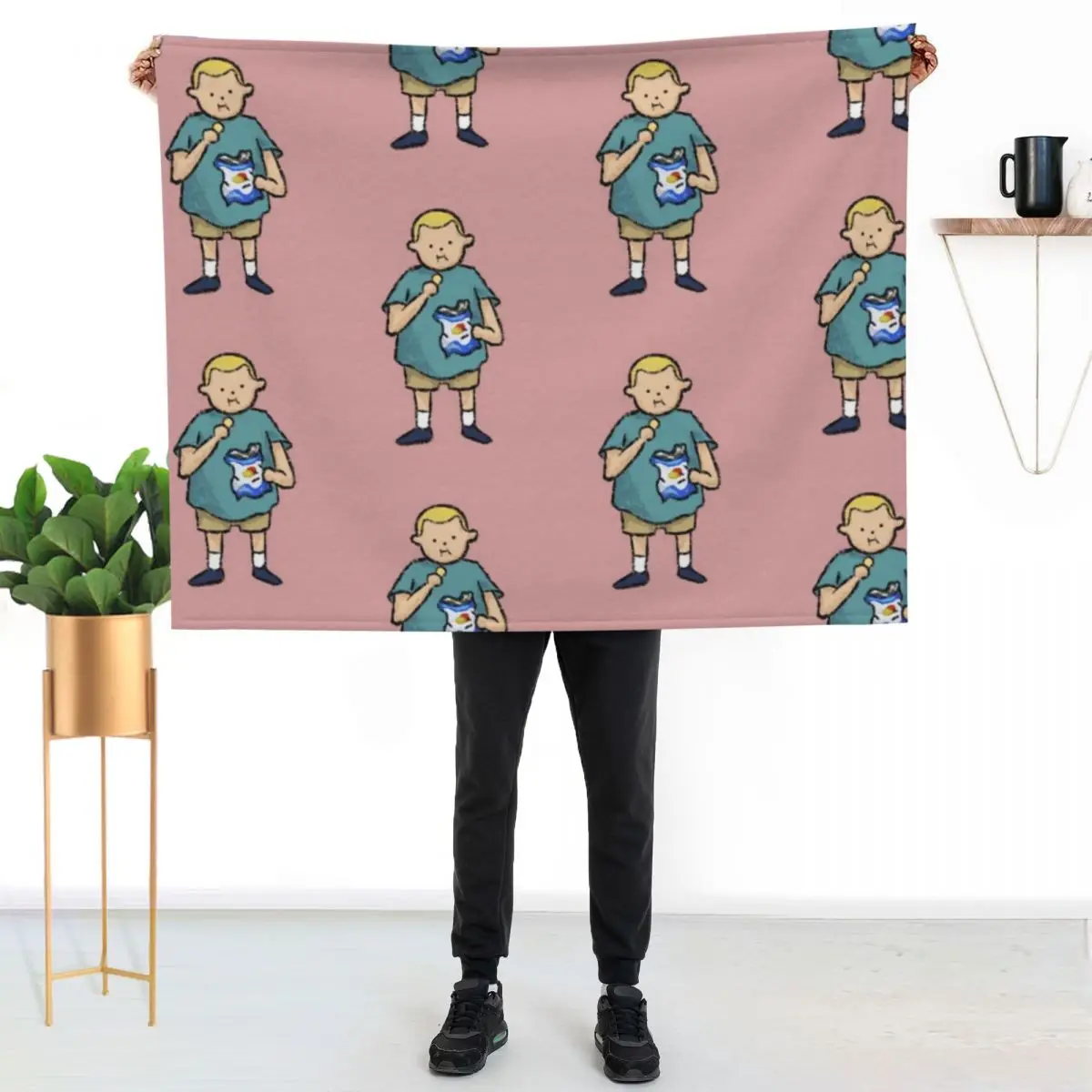

Bobby Potato Chip Hill Throw Blanket Warm Throw Blanket Gift for Anniversary