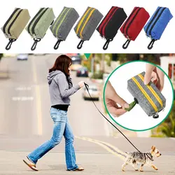 Bags With Hook Portable Multi-functional Dog Training Bag Pet Waste Bag Dispenser Dog Poop Bag Holder Dog Treat Pouch