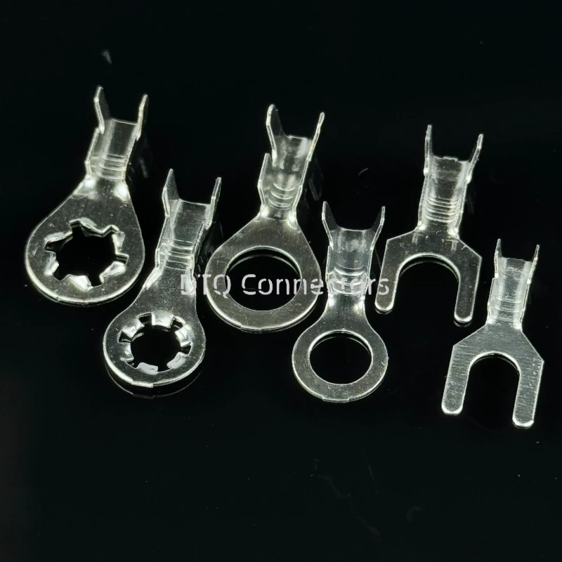 100pcs 2.2/3.2/4.2/5.2/6.2/6.2/8.2 Round terminal block, cross shaped terminal block, plum blossom terminal block, ground ring