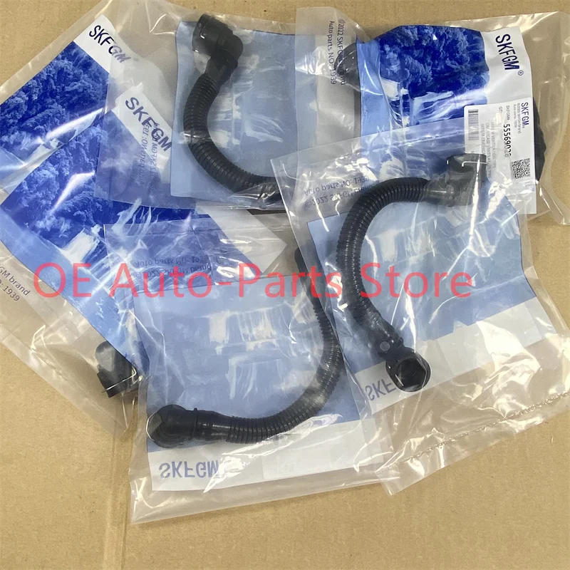 10PCS Original Engine Crankcase Ventilation Pipe For Chevrolet Aveo Cruze Epica Buick Excelle 1.6 1.8 55569028 55569027